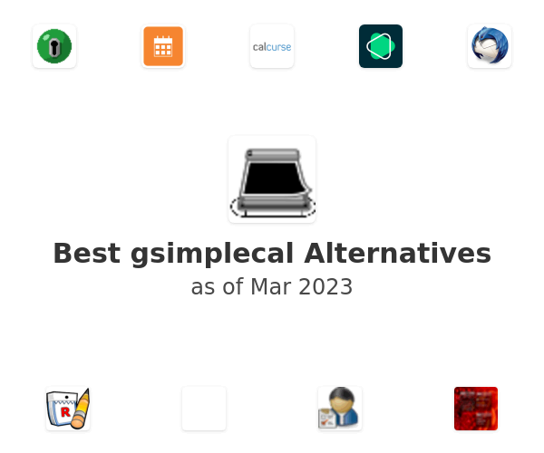 Best gsimplecal Alternatives