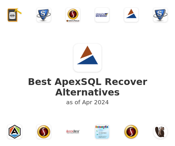 Best ApexSQL Recover Alternatives