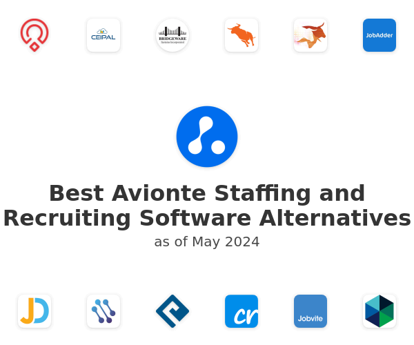 Best Avionte Staffing and Recruiting Software Alternatives
