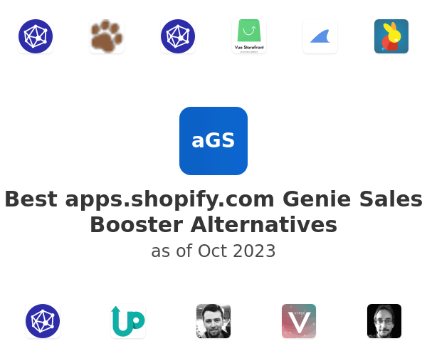 Best apps.shopify.com Genie Sales Booster Alternatives