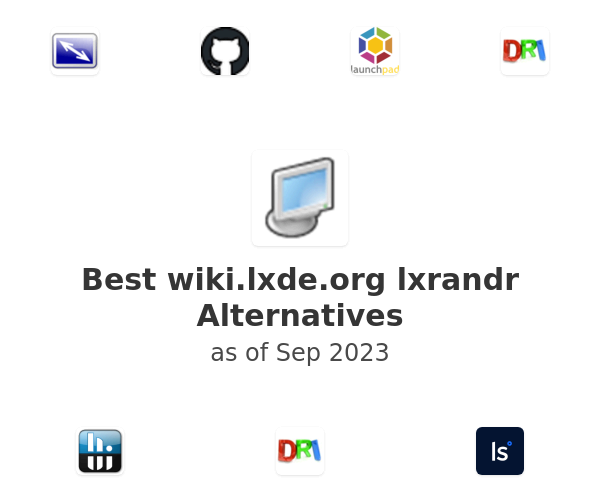Best wiki.lxde.org lxrandr Alternatives