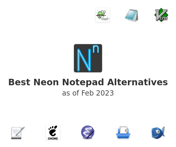 Best Neon Notepad Alternatives