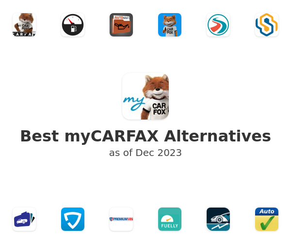 Best myCARFAX Alternatives