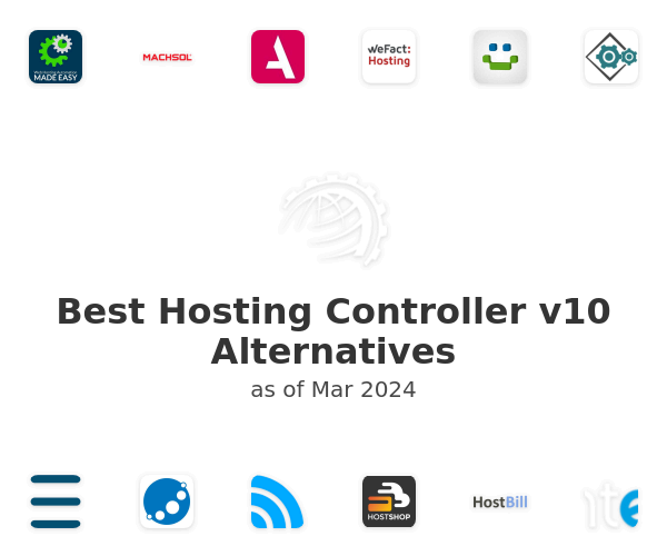 Best Hosting Controller v10 Alternatives