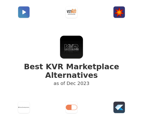 Best KVR Marketplace Alternatives