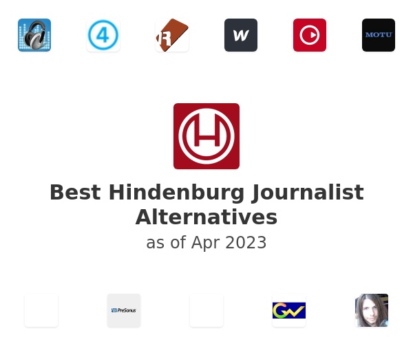 Best Hindenburg Journalist Alternatives