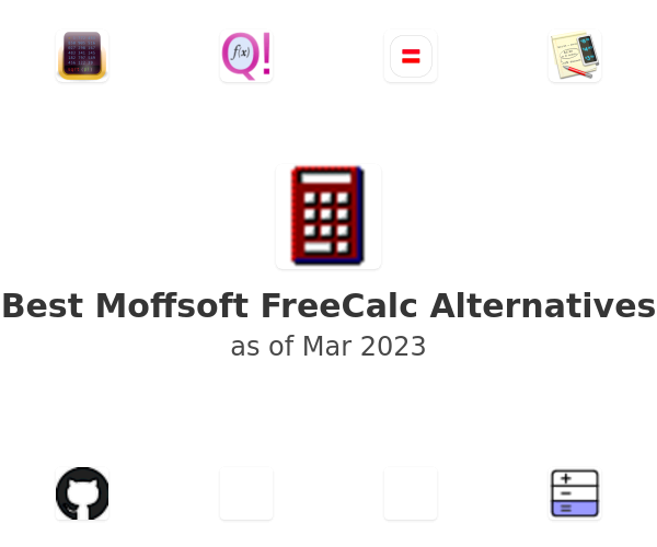 Best Moffsoft FreeCalc Alternatives