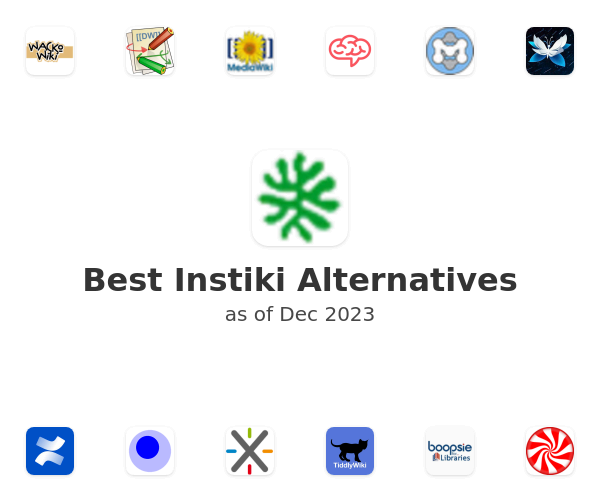 Best Instiki Alternatives