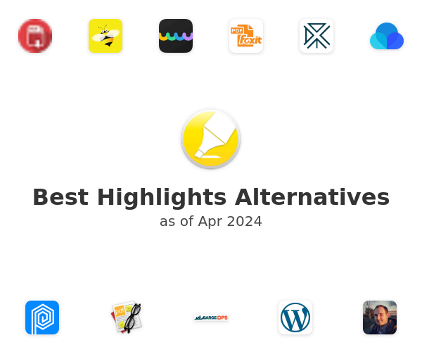 Best Highlights Alternatives