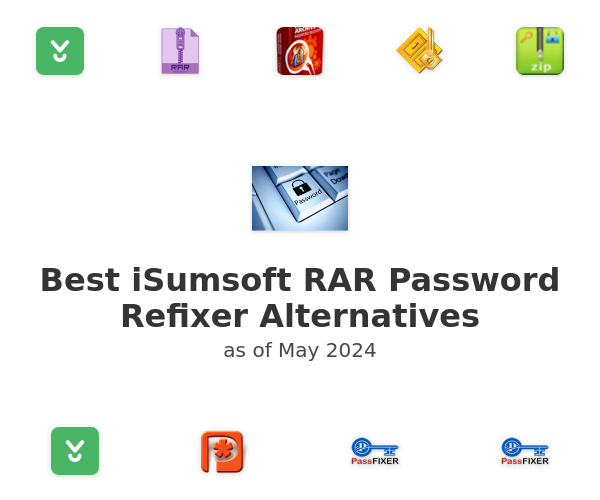 Best iSumsoft RAR Password Refixer Alternatives