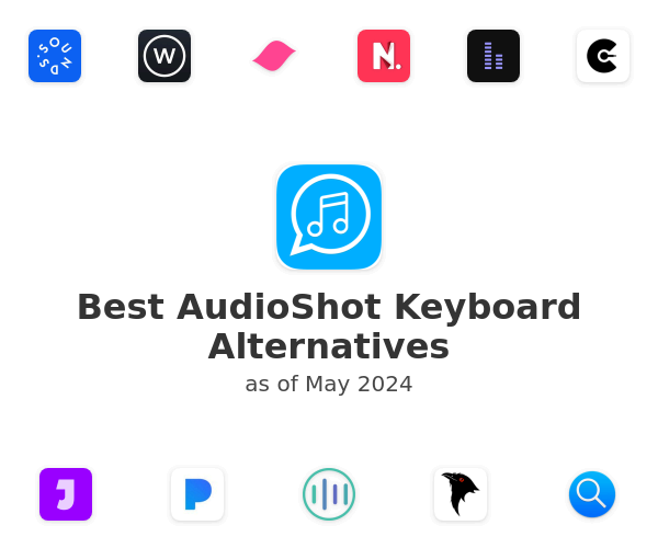 Best AudioShot Keyboard Alternatives