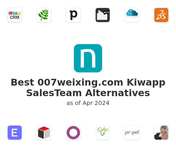 Best 007weixing.com Kiwapp SalesTeam Alternatives
