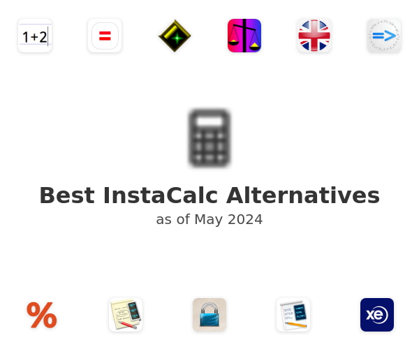 Best InstaCalc Alternatives