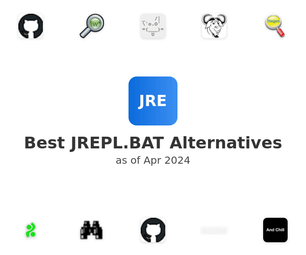 Best JREPL.BAT Alternatives