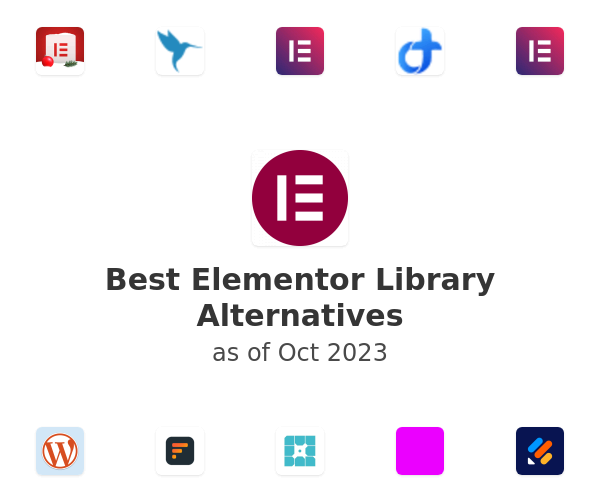 Best Elementor Library Alternatives