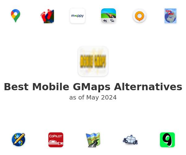 Best Mobile GMaps Alternatives