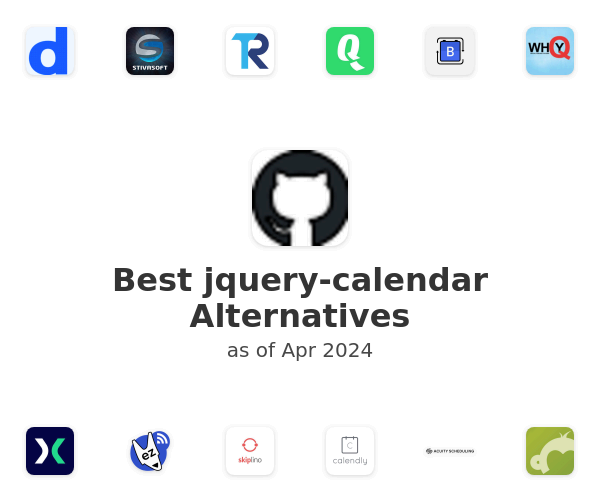 Best jquery-calendar Alternatives