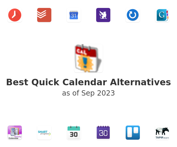 Best Quick Calendar Alternatives