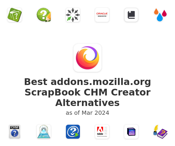 Best addons.mozilla.org ScrapBook CHM Creator Alternatives
