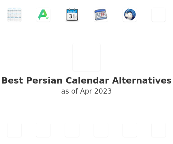 Best Persian Calendar Alternatives