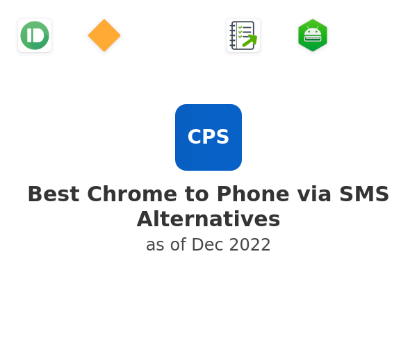 Best Chrome to Phone via SMS Alternatives