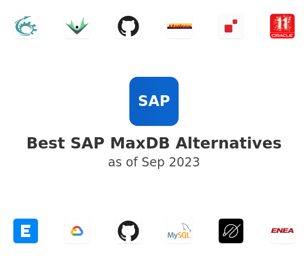 Best SAP MaxDB Alternatives