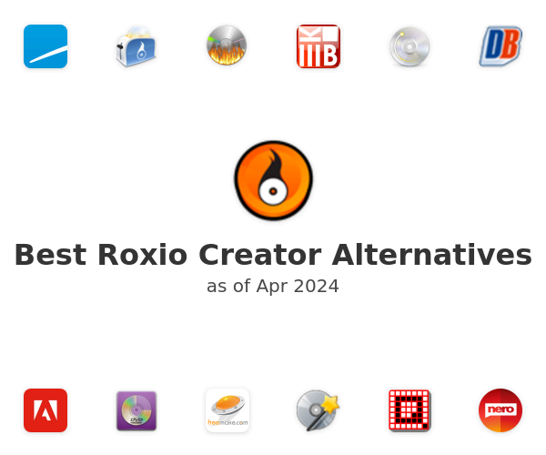 Best Roxio Creator Alternatives