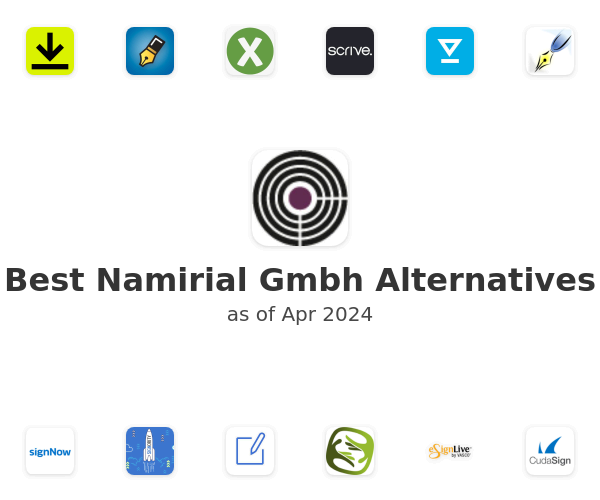 Best Namirial Gmbh Alternatives