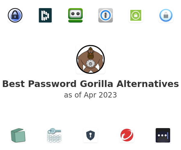 Best Password Gorilla Alternatives
