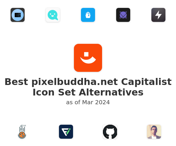 Best pixelbuddha.net Capitalist Icon Set Alternatives