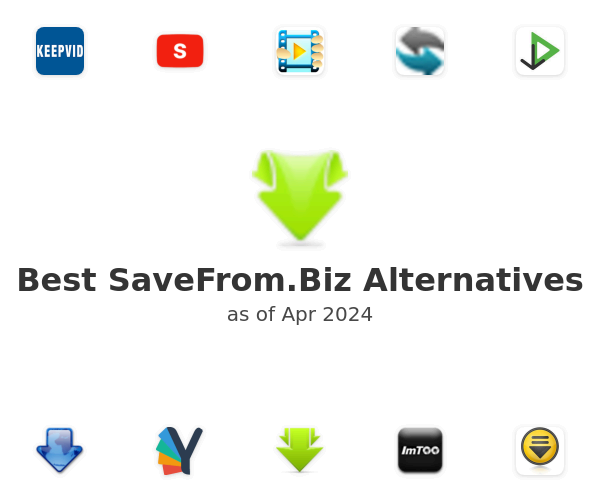 Best SaveFrom.Biz Alternatives