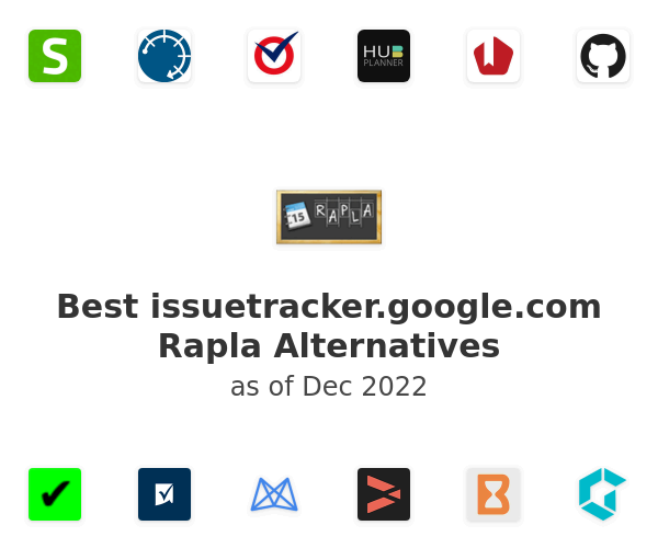 Best issuetracker.google.com Rapla Alternatives