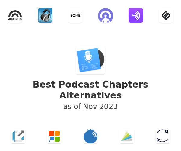 Best Podcast Chapters Alternatives