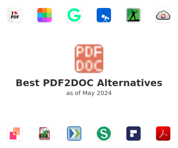 Best PDF2DOC Alternatives