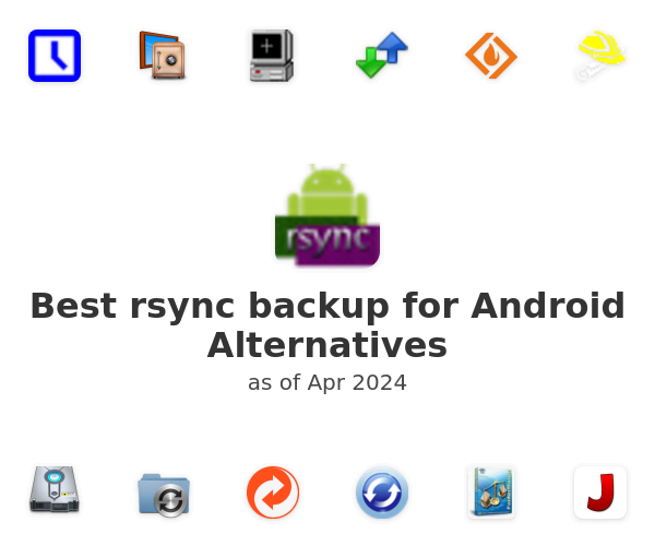 Best rsync backup for Android Alternatives