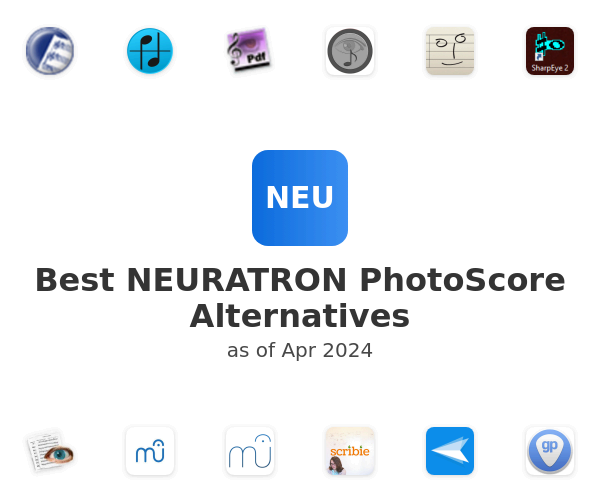Best NEURATRON PhotoScore Alternatives