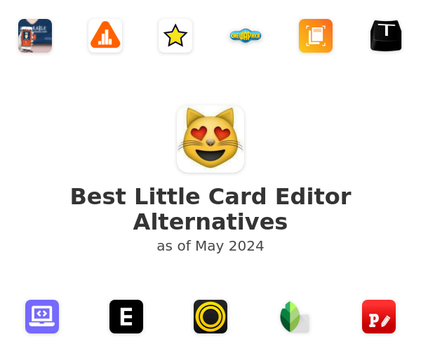 Best Little Card Editor Alternatives