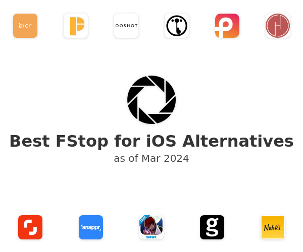 Best FStop for iOS Alternatives
