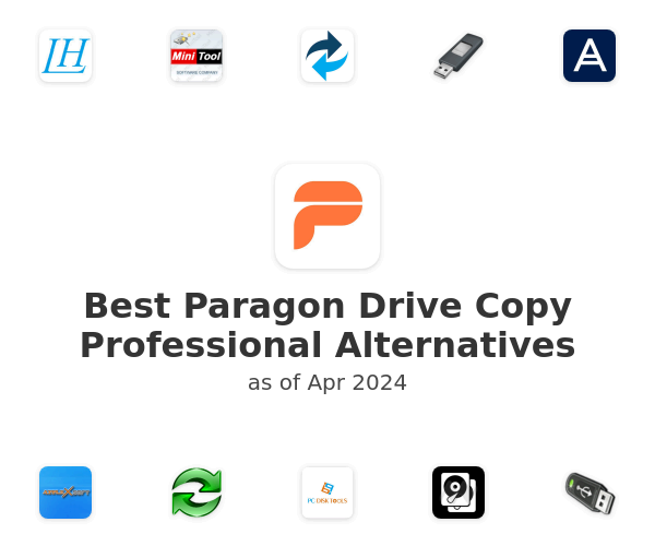 Best Paragon Drive Copy Professional Alternatives