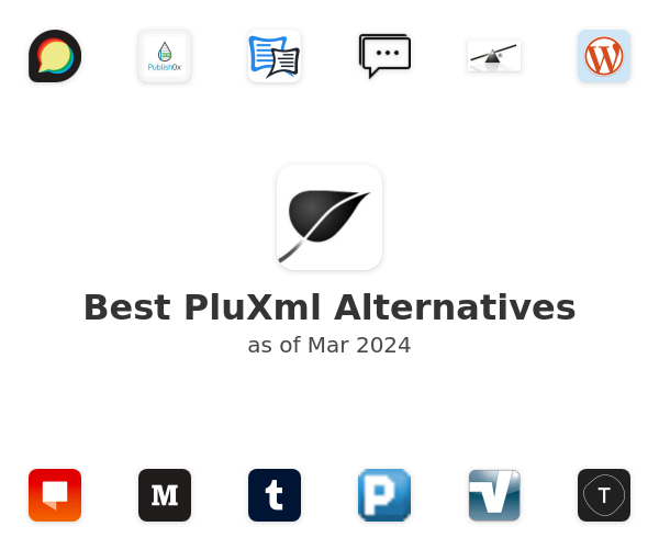 Best PluXml Alternatives