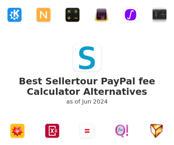 Best Sellertour PayPal fee Calculator Alternatives