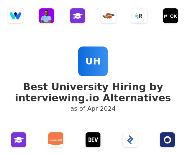 Best University Hiring by interviewing.io Alternatives