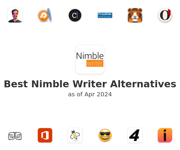 Best Nimble Writer Alternatives