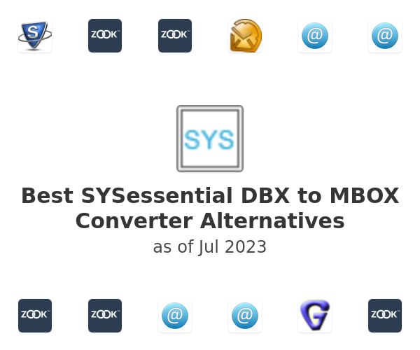 Best SYSessential DBX to MBOX Converter Alternatives