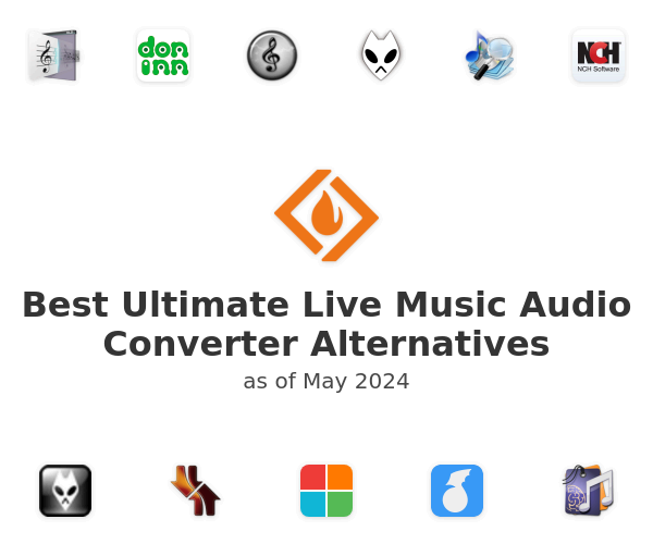 Best Ultimate Live Music Audio Converter Alternatives