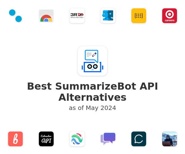 Best SummarizeBot API Alternatives