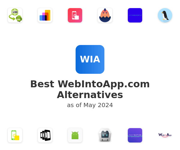 Best WebIntoApp.com Alternatives