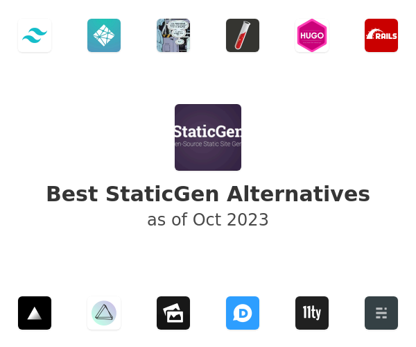 Best StaticGen Alternatives