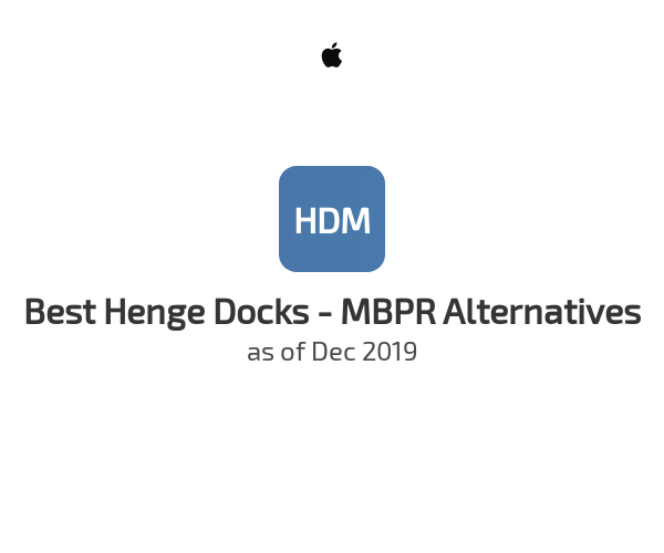 Best Henge Docks - MBPR Alternatives