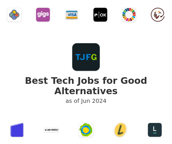 Best Tech Jobs for Good Alternatives